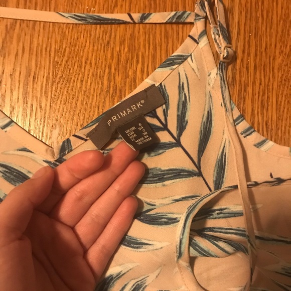 Tropical pink tank top - Picture 3 of 3